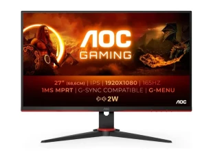 Monitor AOC 27G2SPAE/BK 27"/IPS/1920x1080/165Hz/1ms MPRT/VGA,HDMI,DP/Gsync,freesync/zvucnici/crna